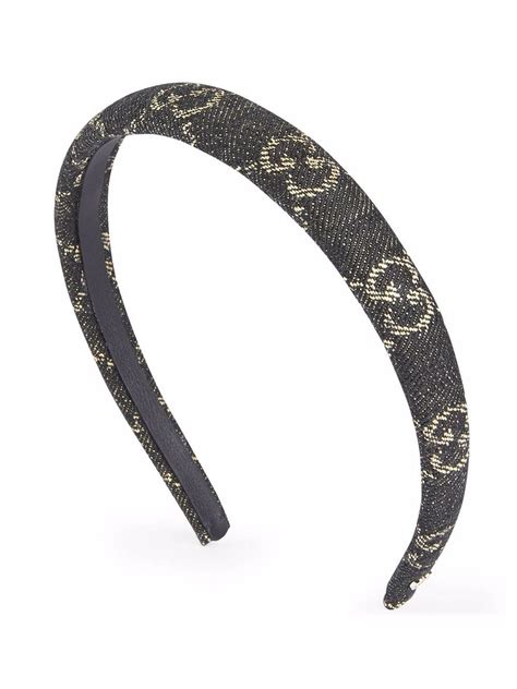 gucci leopard headband|Gucci denim headband.